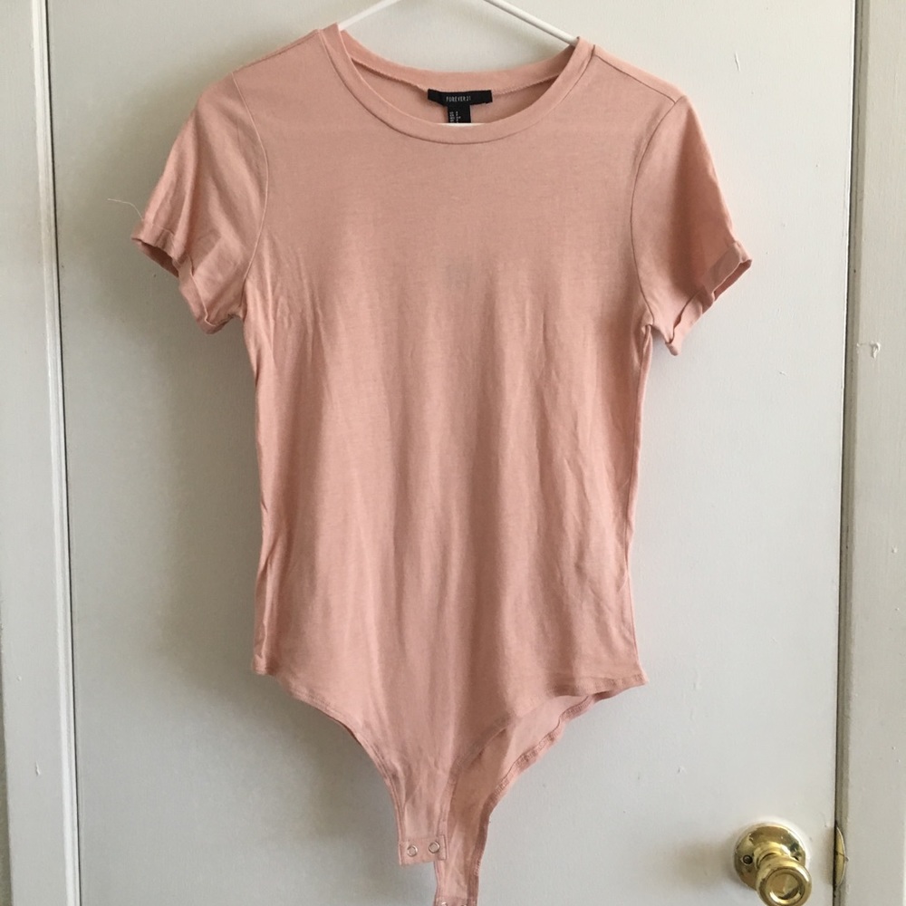 Forever 21 Pink Bodysuit